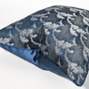 Blue Luxury Sofa Pillow Cover