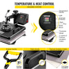 T-Shirt Mug Plate Hat Transfer Sublimation Machine - 5 in 1
