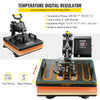 T-Shirt Mug Plate Hat Transfer Sublimation Machine - 5 in 1