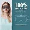 Silk Sleep Mask for Full Night's Rest - Block Out Light, Soft & Smooth
