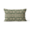Green aesthetic shape Sofa Pillow Cover