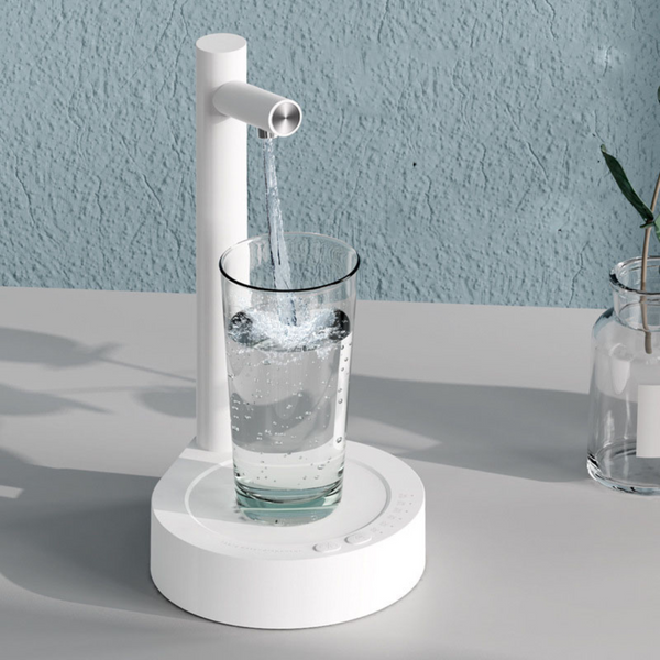 Rechargeable Electric Water Pump Dispenser for Desk, Automatic Gallon Bottle Water Dispenser