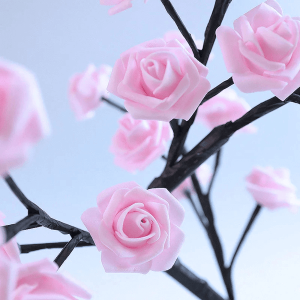 Romantic Rose LED Table Lamp – Elegant Decorative Lighting for Home, Weddings & Gifts