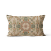 Green aesthetic shape Sofa Pillow Cover