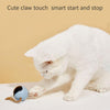 Interactive Cat Toy Ball: Auto Rolling, LED Light, Bell - Battery Operated