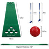 Golf Putting Game Set with Mat, Putters, Balls & Bag - Indoor/Outdoor Fun