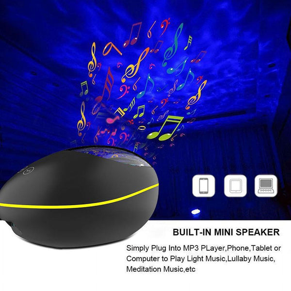Galaxy Projector: Night Light & Music Bluetooth Lamp