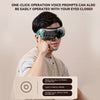 Bluetooth Eye Massager with Heat & Music, Black