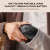 Bluetooth Eye Massager with Heat & Music, Black
