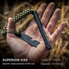 Ferro Rod Fire Starter with Survival Striker Flint & Emergency Paracord, 5x1/2"