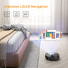 Geek Smart L8 Robot Vacuum: LDS Navigation, WiFi, Room Select, MAX Suction, Ideal for Pets and Large Homes