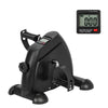 Foldable Under Desk Stationary Exercise Bike, Black