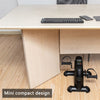 Foldable Under Desk Stationary Exercise Bike, Black