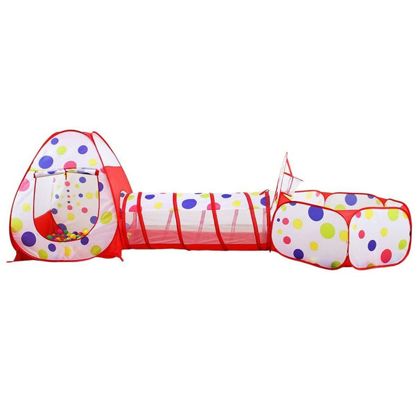 Indoor and Outdoor Kids Tent with Tunnel