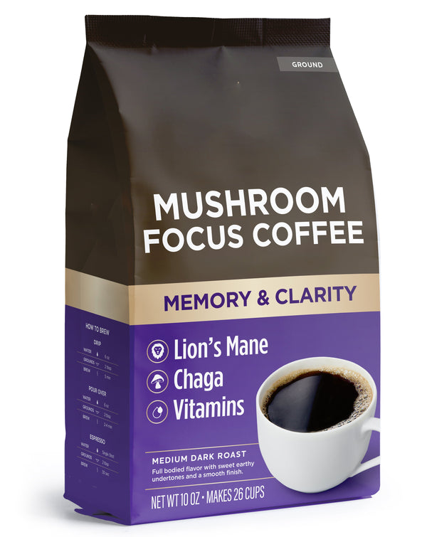 Premium Mashroom Coffee, 10 Ounces