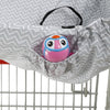 New Baby Supermarket Shopping Cart Hammock Chair Portable Bag Grey Stripes