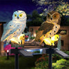 Solar Owl LED Garden Path Light - Waterproof