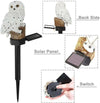 Solar Owl LED Garden Path Light - Waterproof