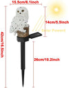 Solar Owl LED Garden Path Light - Waterproof
