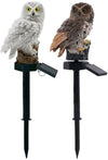 Solar Owl LED Garden Path Light - Waterproof