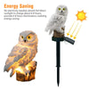 Solar Owl LED Garden Path Light - Waterproof