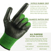 Unisex Bamboo Garden Gloves