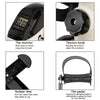 Foldable Under Desk Stationary Exercise Bike