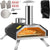 Pizza Oven - Portable Foldable Outdoor Pizza Oven, Stainless, 12" Pellet