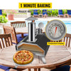 Pizza Oven - Portable Foldable Outdoor Pizza Oven, Stainless, 12" Pellet
