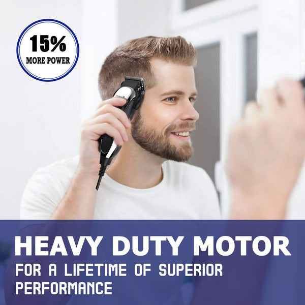 Corded Professional Hair Clippersand Trimming Kit for Men