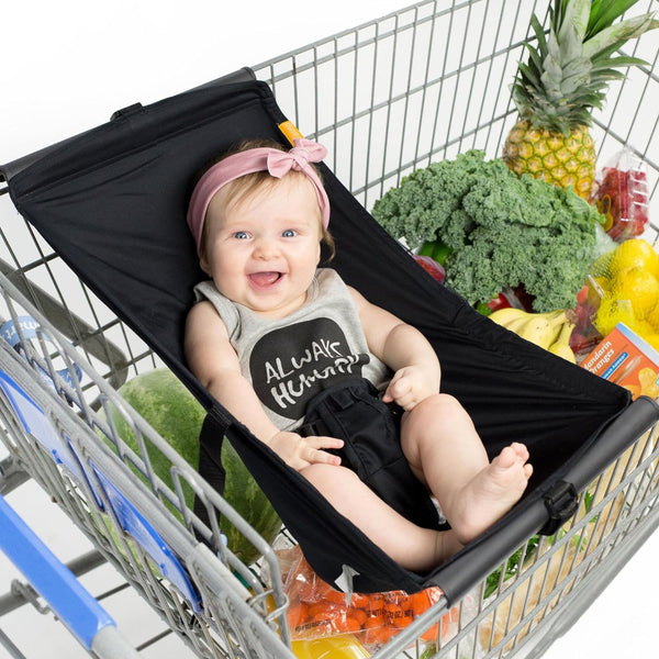 New Baby Supermarket Shopping Cart Hammock Chair Portable Bag Black Wateproof
