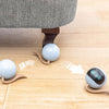 Interactive Cat Toy Ball: Auto Rolling, LED Light, Bell - Battery Operated