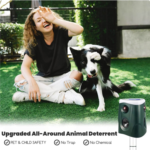 Upgraded All-Around Animal Deterrent