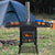 Wood Camping Stove Black, 22.6412.2014.57 inches