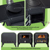 Wood Camping Stove Black, 22.6412.2014.57 inches