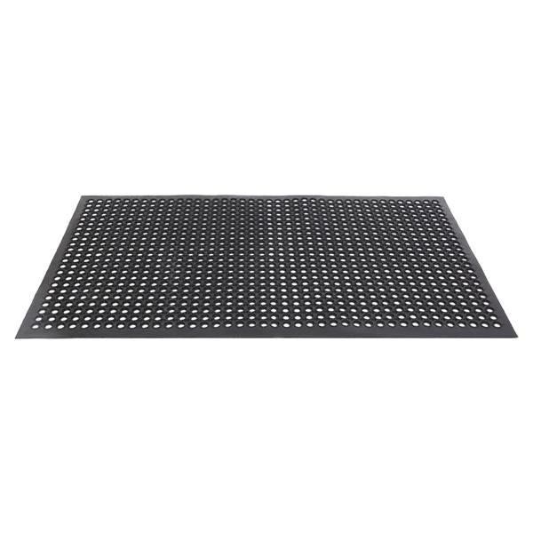 DEVITCO Industrial Anti-Fatigue Rubber Hex Mat - Bar Kitchen, Non-Slip, 59x35 inches