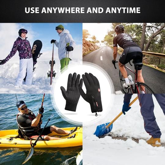 Thermal Gloves - Unisex Touch Screen Winter Gloves - DEVITCO